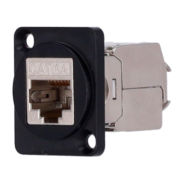 OEM KS6A-TL180-WALL Conector para cables UTP - Conector salida RJ45 - Compatible UTP categoría 6 - Fácil instalación sin necesid