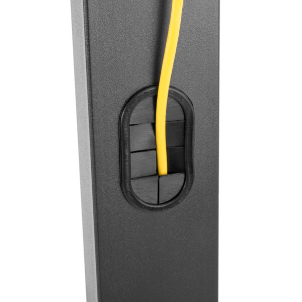 OEM LDT03-17FS Soporte a suelo con peana - Peso soportado 40Kg - VESA 400x400mm - Altura ajustable (5)