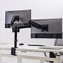 OEM LDT48-C024 Soporte para doble monitor - Instalación en mesa - Carga máxima 9 Kg/brazo - Inclinación -35º +35º - VESA 75x75mm (2)