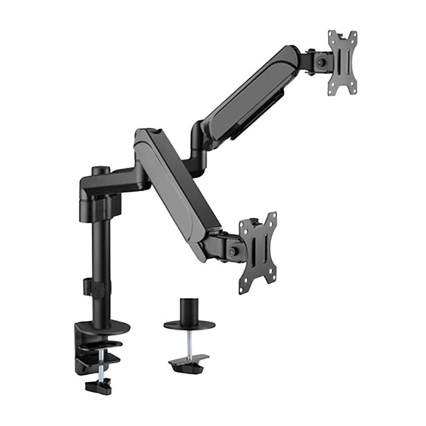 OEM LDT48-C024 Soporte para doble monitor - Instalación en mesa - Carga máxima 9 Kg/brazo - Inclinación -35º +35º - VESA 75x75mm