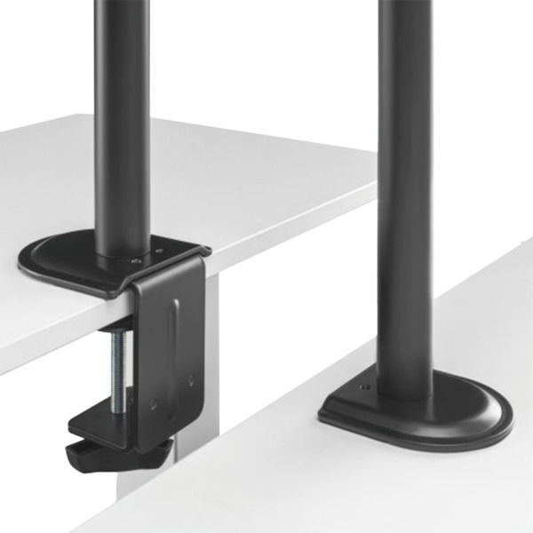 OEM LDT66-C024 Poste para doble monitor - Instalación en mesa - Carga máxima 9Kg - Inclinación -45º +45º - VESA 75x75 - VESA 100 (7)