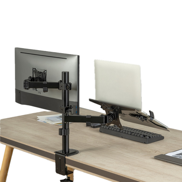 OEM LDT66-C024ML Brazo para monitor y PC - Instalación en mesa - Carga máxima 9Kg - Inclinación -45º +45º - VESA 75x75 - VESA 10 (5)