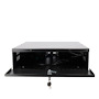 OEM LOCKBOX-2U Caja metálica cerrada para DVR - Específico para CCTV - Para grabadores de hasta 2U rack - Cerradura de leva - Ve (2)