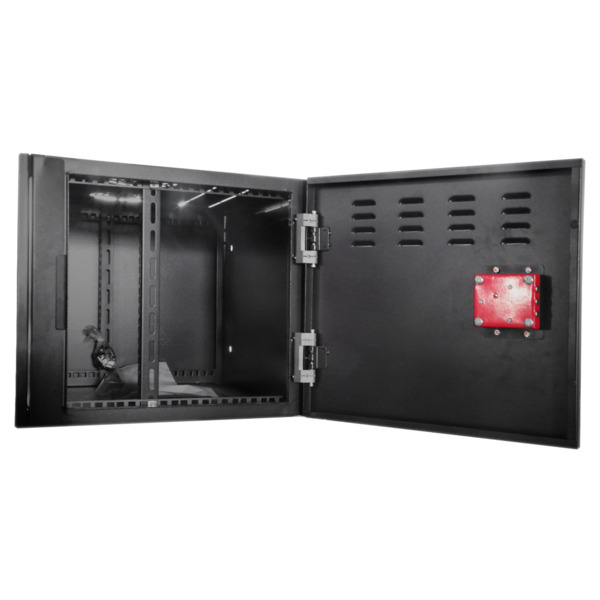 OEM LOCKBOX-6U-SL Caja metálica cerrada para DVR - Específico para CCTV - Para grabadores de hasta 6U rack - Cerradura de leva - (1)