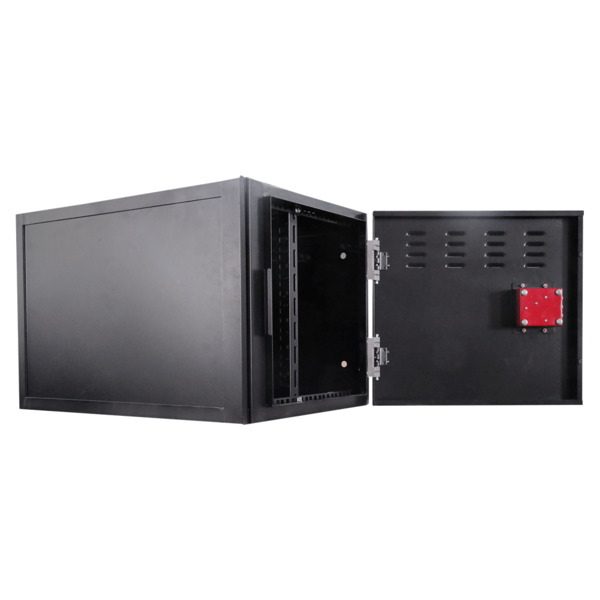 OEM LOCKBOX-6U-SL Caja metálica cerrada para DVR - Específico para CCTV - Para grabadores de hasta 6U rack - Cerradura de leva - (3)