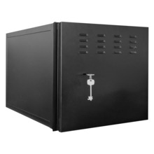 OEM LOCKBOX-6U-SL Caja metálica cerrada para DVR - Específico para CCTV - Para grabadores de hasta 6U rack - Cerradura de leva -