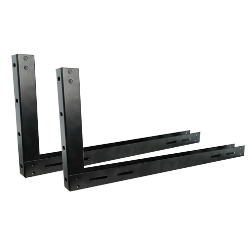 OEM LOCKBOX-BR Soporte de pared - Para LOCKBOX-4U - 2 unidades tipo escuadra - Anclaje regulable - Material metálico - Color neg