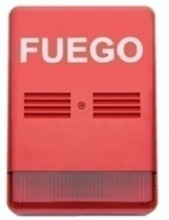 OEM M100FE Sirena piezoeléctrica lanzadestellos para exteriores.