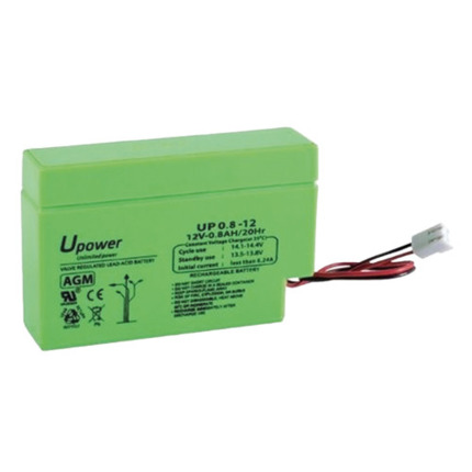 Comprar MAX 12V0.8A Batería sin mantenimiento de 12 V, 0,8 Ah.