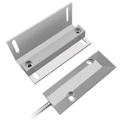Comprar OEM MC-RMMC-L Contacto magnético - Apto para instalar en metal - Tecnología Reed Alta potencia - Sistema de conexión de 2 hilos - Resistencia a choques mecánicos y eléctricos - Soporte de Instalación en L