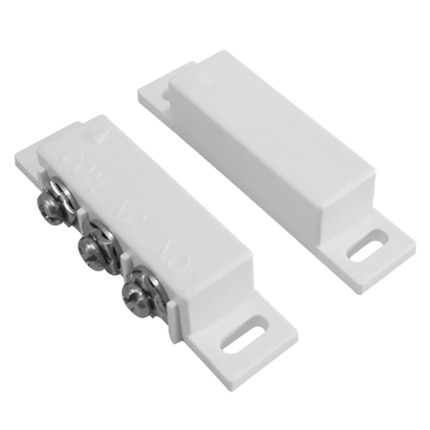 Comprar OEM MC-SWPS-N Contacto magnético - Apto para instalar en madera - Tecnología Reed - Sistema de conexión por terminal NC/NO - Resistencia a choques mecánicos y eléctricos