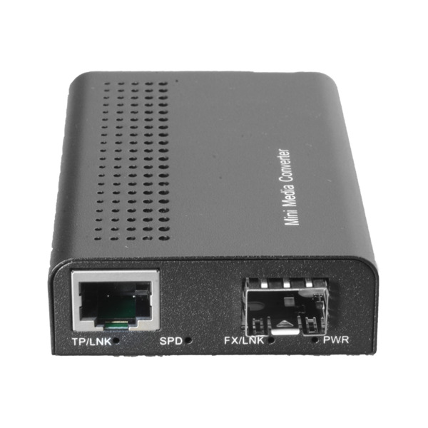 OEM MC1FE-SFP Conversor de medios - 1x Ethernet RJ45 - 1x SFP - Fast Ethernet - 10/100 Base-TX - Tamaño reducido (7)