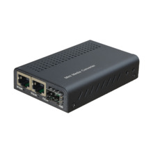 OEM MC2GE-SFP Conversor de medios - 2x Ethernet RJ45 - 1x SFP - Gigabit - 10/100/1000 Base-TX - Tamaño reducido