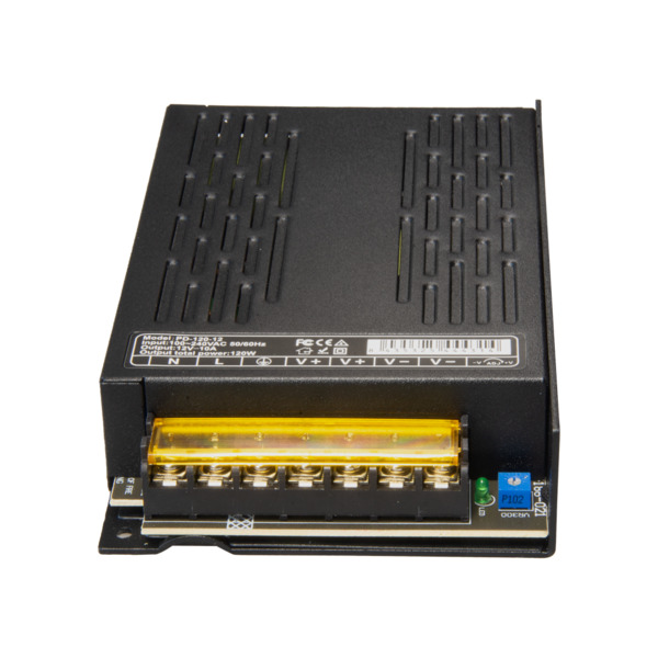 OEM PD-120-12 Fuente de alimentación conmutada - Entrada AC 100 V ~ 240 V - 2 salidas por par de cobre - Salida DC 12 V / 120 W (7)