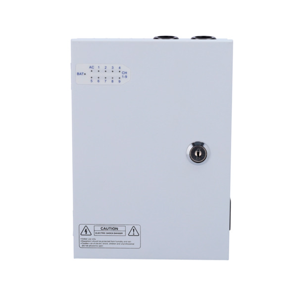 OEM PD-120-9-FUSE Caja de distribución de alimentación  - 1 entrada AC 180-246 V 50-60Hz - 9 salidas por par de cobre - Protecci (1)