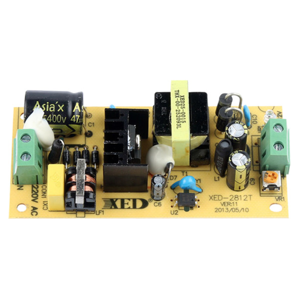 OEM PD-30-12 Fuente de alimentación conmutada - Entrada AC 100~240 V - Salida DC 12 V / 2,5 A (30W) - Salida regulable 11,4~12,6 (5)