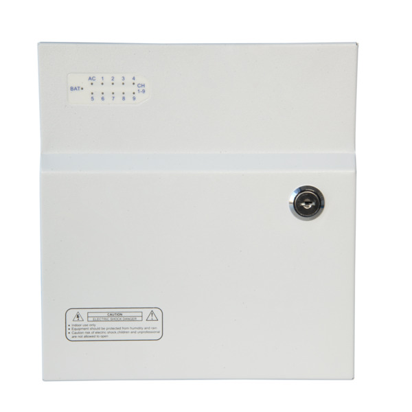 OEM PD120W-9-12V-UPS Caja de distribución de alimentación - 1 entrada AC 110 V ~ 220 V - 9 salidas por par de cobre - Protección (7)