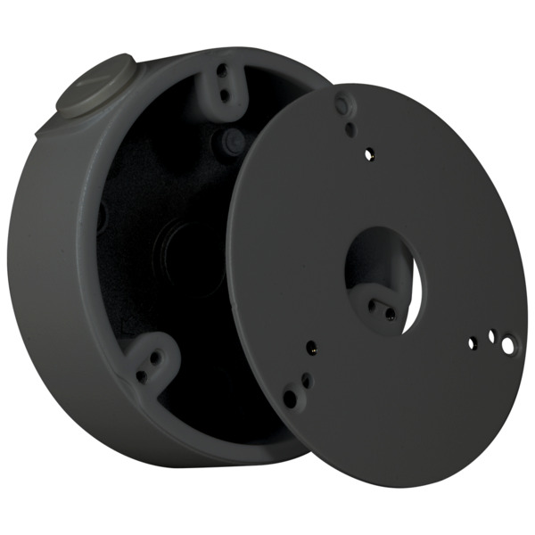 OEM PFA13G-B Caja de conexiones - Para cámaras domos - Instalación en techo o pared - Pasador de cables - Color negro - 36 (Al) (5)