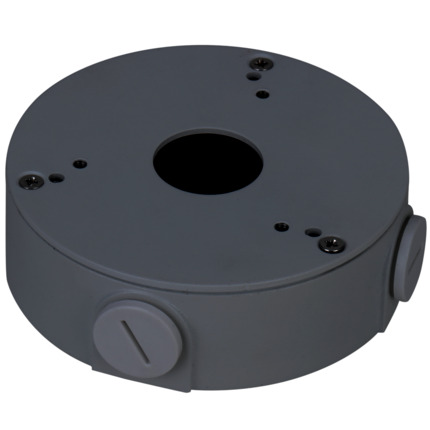 Comprar OEM PFA13G-B Caja de conexiones - Para cámaras domos - Instalación en techo o pared - Pasador de cables - Color negro
