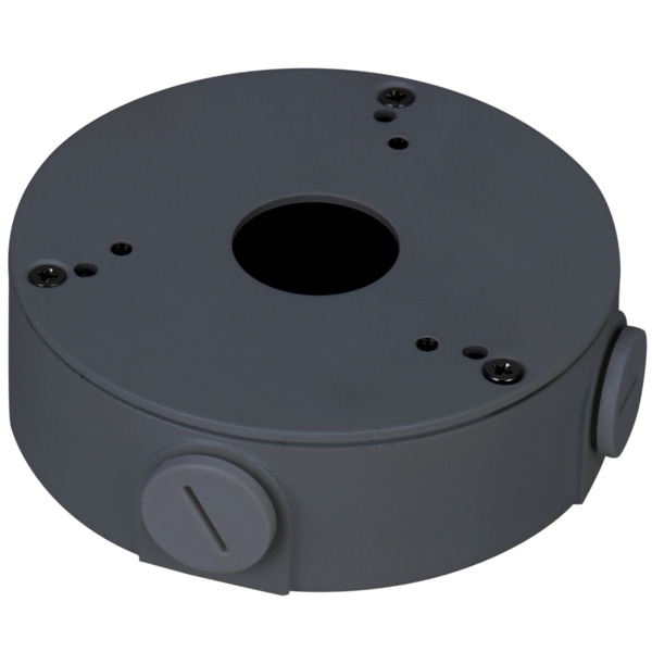OEM PFA13G-B Caja de conexiones - Para cámaras domos - Instalación en techo o pared - Pasador de cables - Color negro