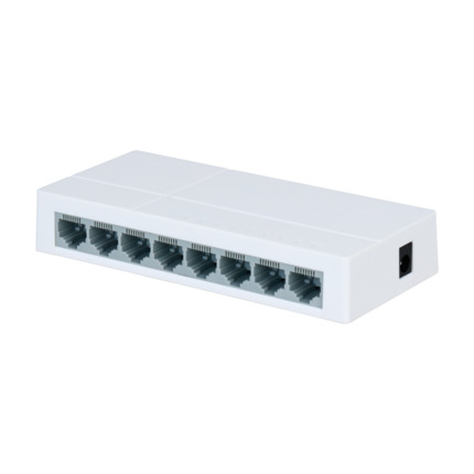 Comprar OEM PFS3008-8ET-L Switch Branded Fast Ethernet - 8 puertos RJ45 - Velocidad 10/100Mbps - Buffer mejorado para transmisión de video - Plug and Play - Carcasa Plástico