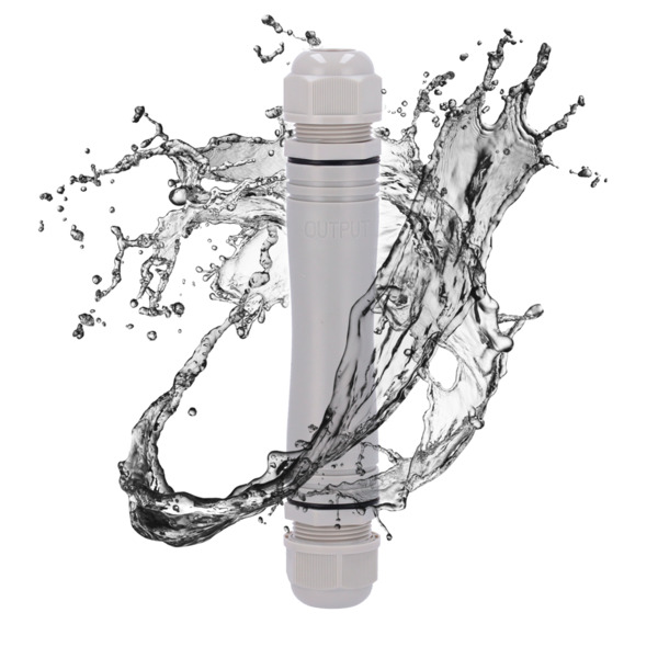 OEM POE-EXT01-800M-IP67 Extensor PoE de Exterior IP67 - Amplía alcance alimentación PoE hasta 800 metros - 1 puerto PoE Out + 1 (1)