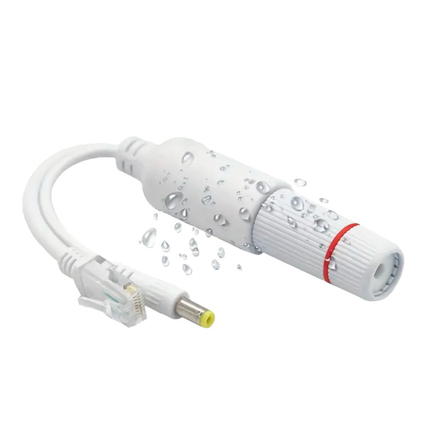 OEM POE-SPLIT-15W-OUT PoE Splitter
 - Para cámaras IP no PoE
 - Entrada RJ45 (PoE) / Salida RJ45 y jack  - Velocidad 10/100Mbps (5)