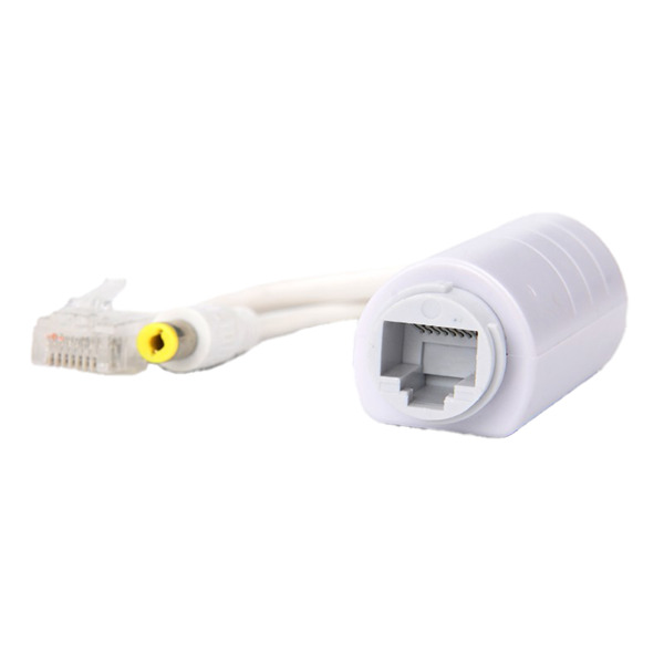 OEM POE-SPLIT-15W-OUT PoE Splitter
 - Para cámaras IP no PoE
 - Entrada RJ45 (PoE) / Salida RJ45 y jack  - Velocidad 10/100Mbps (3)