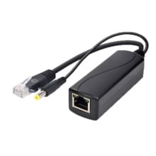 OEM POE-SPLIT-30W PoE Splitter
 - Para cámaras IP no PoE
 - Entrada RJ45 (PoE) / Salida RJ45 y jack  - Velocidad 10/100Mbps - Po