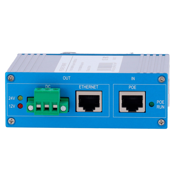 OEM POE-SPLIT-60W-BT PoE Splitter
 - Para cámaras IP no PoE
 - Entrada RJ45 (PoE) / Salida RJ45 y jack  - Velocidad10/100/1000Mb (1)