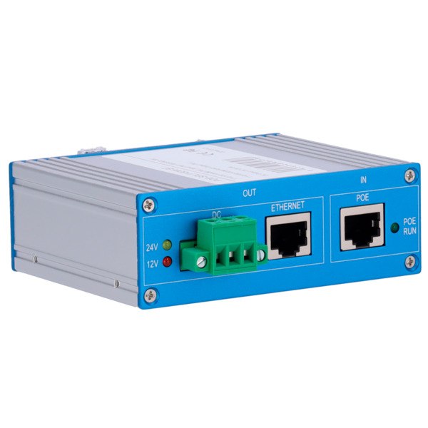 OEM POE-SPLIT-60W-BT PoE Splitter
 - Para cámaras IP no PoE
 - Entrada RJ45 (PoE) / Salida RJ45 y jack  - Velocidad10/100/1000Mb (3)