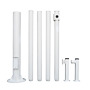 OEM POLE-600-D Báculo para CCTV - 6 metros de altura - Fabricado en acero galvanizado - 5 piezas de 1,2 metros que constituyen e (1)