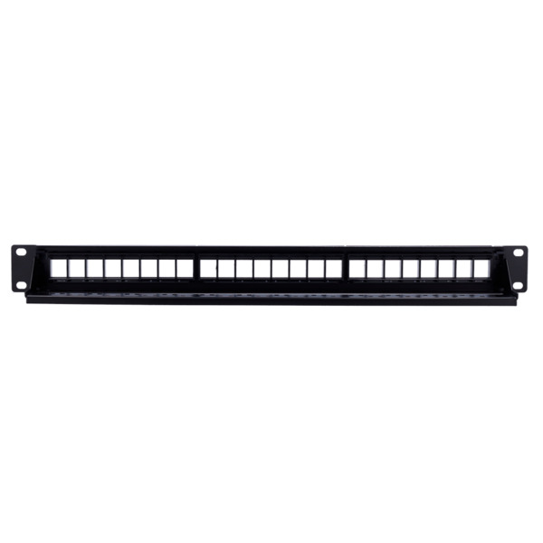 OEM PP-24BLANK Patch panel vacio de 24 puertos UTP/RJ45 - Formato enrackable 1U - Sin electrónica - Tamaño 1U para facilitar la (7)
