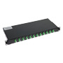 OEM PP-FIBER-12-LC Patch panel de fibra  - 12 puertos LC/APC Duplex - Bandeja de empalme (sin pigtail) - Formato enrackable - Ta (4)