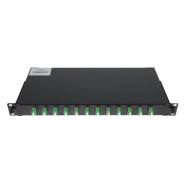 OEM PP-FIBER-12-LC Patch panel de fibra  - 12 puertos LC/APC Duplex - Bandeja de empalme (sin pigtail) - Formato enrackable - Ta