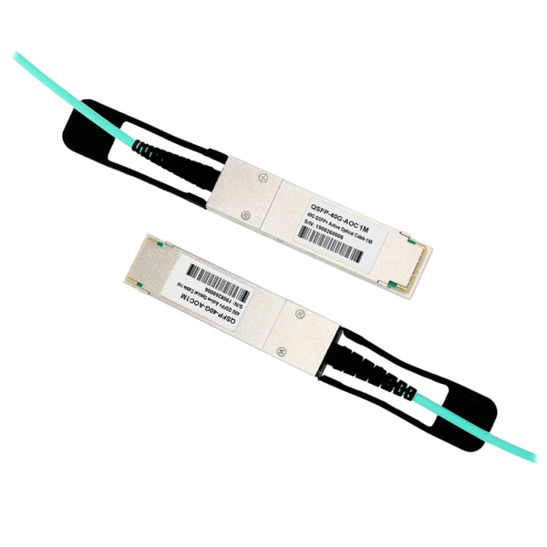 OEM QSFP-40G-AOC-1M Cable de conexión directa QSFP+ - Velocidad 40Gbps - Modulos QSFP+ en ambos extremos - Ideal para Stacking e (1)