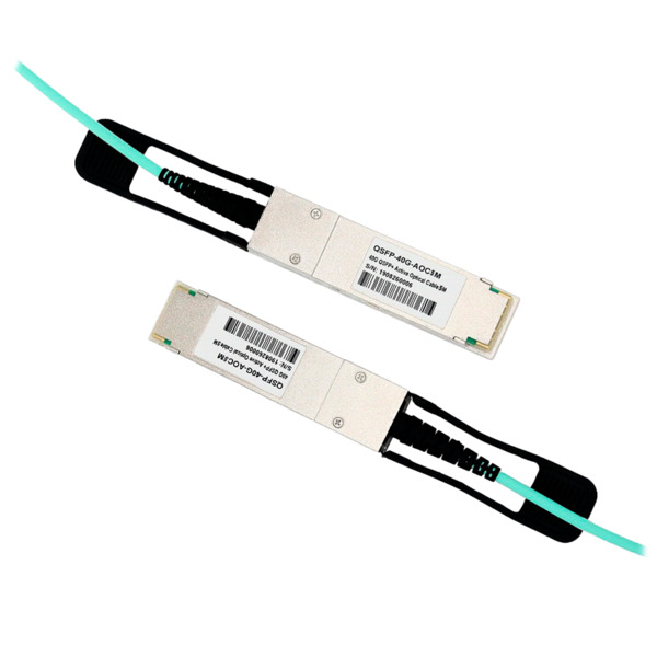 OEM QSFP-40G-AOC-5M Cable de conexión directa QSFP+ - Velocidad 40Gbps - Modulos QSFP+ en ambos extremos - Ideal para Stacking e (1)