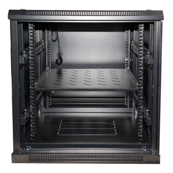 OEM RACK-12UN-8D Armario rack para suelo - Hasta 12U rack de 19&quot;(600*800) - Hasta 800 Kg de carga - Con ventilación y pasac (1)