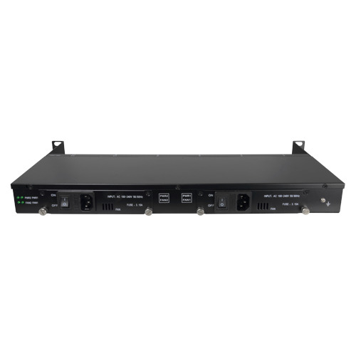 OEM RACK-1U12MC-AC220D Chasis metálico - Para enrackar hasta: - 12 Conversores Medios - Doble fuente de alimentación - 1U - 19&q (5)