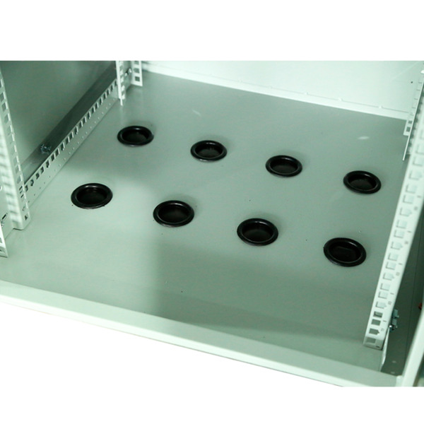 OEM RACK-6U-OUTDOOR Armario rack para pared - Hasta 6U rack de 19&quot; - Hasta 100 Kg de carga - Con Rejillas de ventilación y (7)