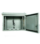 OEM RACK-6U-OUTDOOR Armario rack para pared - Hasta 6U rack de 19&quot; - Hasta 100 Kg de carga - Con Rejillas de ventilación y (4)