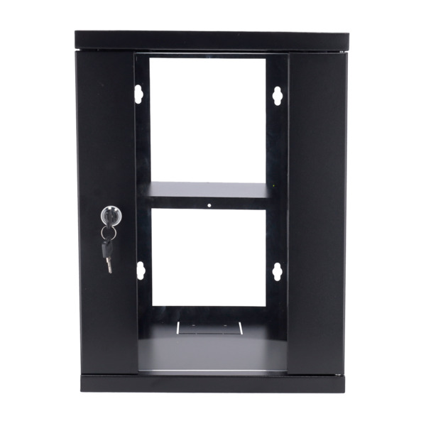 OEM RACK-9U-10INCH Armario rack para pared - Hasta 9U rack de 10" - Hasta 15 Kg de carga - Con pasacables - Bandeja incluid (1)