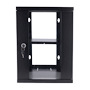 OEM RACK-9U-10INCH Armario rack para pared - Hasta 9U rack de 10" - Hasta 15 Kg de carga - Con pasacables - Bandeja incluid (2)