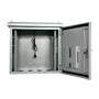 OEM RACK-9U-OUTDOOR Armario rack para pared - Hasta 9U rack de 19&quot; - Hasta 100 Kg de carga - Con Rejillas de ventilación y (6)