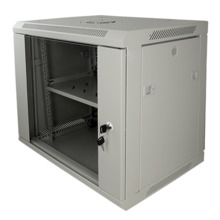OEM RACK-9UG Armario rack para pared - Hasta 9U rack de 19&quot; - Hasta 100 Kg de carga - Con ventilación y pasacables - Ventil