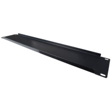 OEM RACK-BLANK-2U Tapa ciega para rack estándar 19&quot; - Tamaño 2U - Color negro