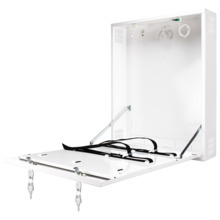 OEM RACK-DVRBOX-MVERTICAL Caja de seguridad - Especial para instalación en pared - Formato vertical - 2 llaves y cerraduras  - E