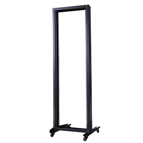 OEM RACK-OPEN-18U Armario rack abierto para suelo - Hasta 18U rack de 19&quot; - Estructura de 2 postes - Rack móvil - Hasta 120 (2)