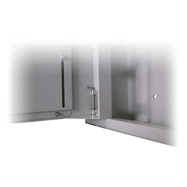 OEM RACK-WALL Caja de seguridad - Especial para instalación en pared - Formato vertical - 2 llaves y cerraduras - Entradas later (3)