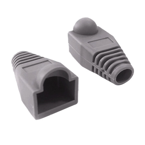 OEM RJ45-BOOTCAP-G Funda protectora RJ45 - Compatible con cables UTP CAT6 y CAT5